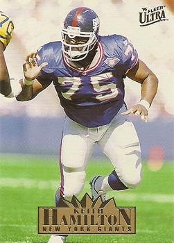 Keith Hamilton New York Giants 1995 Ultra Fleer NFL #226